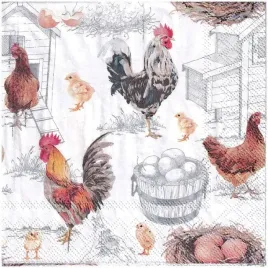 serwetka-decoupage-33x33cm-koguty-kurczaki-1szt