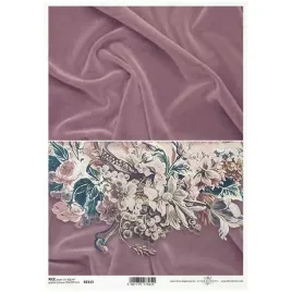 papier-ryzowy-a4-decoupage-tkanina-bukiet-kwiatow