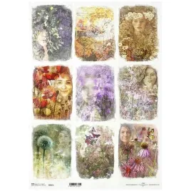 papier-ryzowy-decoupage-a3-twarz-kobiety-zielarka