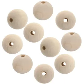 kulki-drewniane-korale-koralik-2cm-10szt