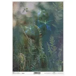 papier-ryzowy-do-decoupage-paprocie-tlo-wazki