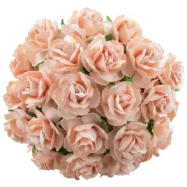 kwiaty-papierowe-dzikie-roze-brzoskwiniowe-30mm-50