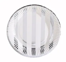 talerzyki-papierowe-srebrne-paski-18cm-party