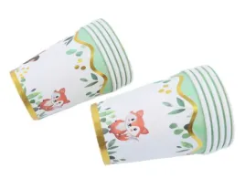 kubeczki-jednorazowe-papierowe-250ml-6szt-party-impreza-lesne-zwierzeta