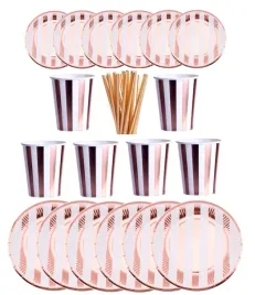 zestaw-kubeczki-talerzyki-slomki-rose-gold