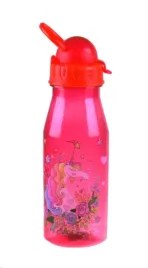 butelka-na-wode-500-ml-bidon-jednorozec-czerwona