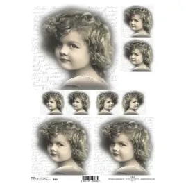 papier-ryzowy-a4-decoupage-dzieci-portrety-retro