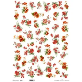 papier-ryzowy-do-decoupage-a3-0301l-kwiaty-maki