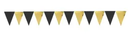baner-girlanda-flagi-urodzinowe-zloto-czarne-5m