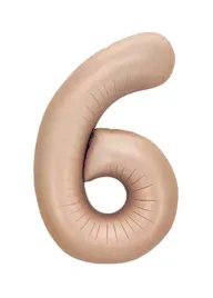 balon-foliowy-karmelowy-cyfra-6-szostka-hel-100cm