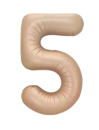 balon-foliowy-karmelowy-cyfra-5-piatka-hel-100cm