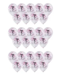 balony-transparentne-1-urodziny-roczek-konfetti-rozowe-30-szt