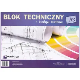 blok-techniczny-bialy-wektor-160g-a3-10ark