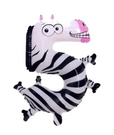balon-foliowy-cyfra-5-zebra-40-cm-zwierzatka