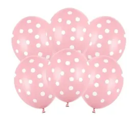balony-gumowe-rozowe-w-kropki-6-szt-impreza-party-babyshower