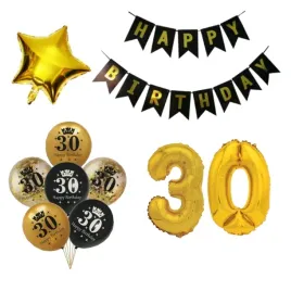 zestaw-balonow-30-urodziny-10szt-zloty-czarny-impreza-party-urodziny
