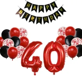 zestaw-balonow-urodzinowych-40-czterdziestka-28szt-impreza-party-czerwien