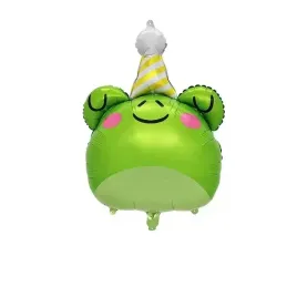 balon-foliowy-7352-cm-zielona-zabka-impreza-dzieci-usmiech