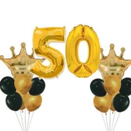 zestaw-balony-50-urodziny-16szt-zloto-korona-impreza-party-urodziny