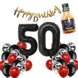 zestaw-balonow-50-urodziny-34szt-czerwony-czarny-impreza-party-urodziny