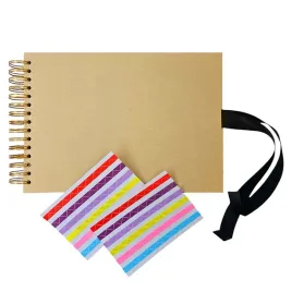 album-do-zdobienia-scrapbooking-baza-albumowa-na-zdjecia-a4-kraft-40-kart