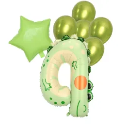 zestaw-balonow-4-urodziny-krokodyl-7szt-impreza-dziecko-urodziny