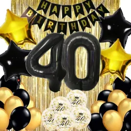 zestaw-balonow-40-urodziny-33szt-konfetti-czern-zloto-impreza-urodziny
