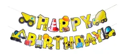 baner-girlanda-happy-birthday-urodzinowy-budowlanca-dzieci-koparka-wywrotka