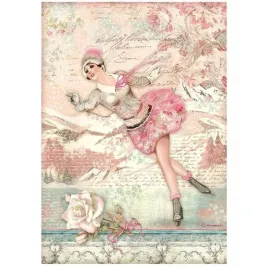 papier-ryzowy-a4-stamperia-sweet-winter-na-lyzwach