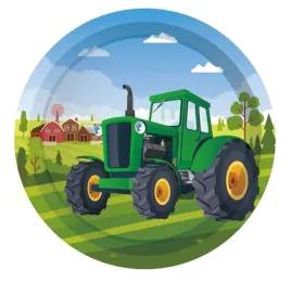 talerzyki-jednorazowe-traktor-23-cm-6szt-impreza-party-dziecko