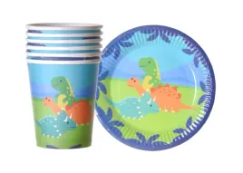 zestaw-papierowy-kubeczki-talerzyki-dinozaury