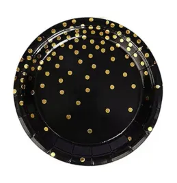 talerzyki-papierowe-czarne-zdobienie-18cm-urodzin
