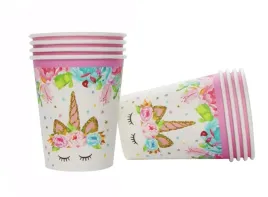 kubki-papierowe-urodzinowe-jednorozec-unicorn-6szt