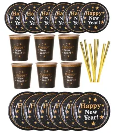 zestaw-sylwester-talerzyki-kubeczki-happy-new-year