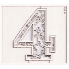 tekturka-monogram-cyfra-4-monograce-7cm