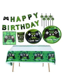 zestaw-urodzinowy-game-on-obrus-talerze-baner-23cm-51-szt-pad-konsola