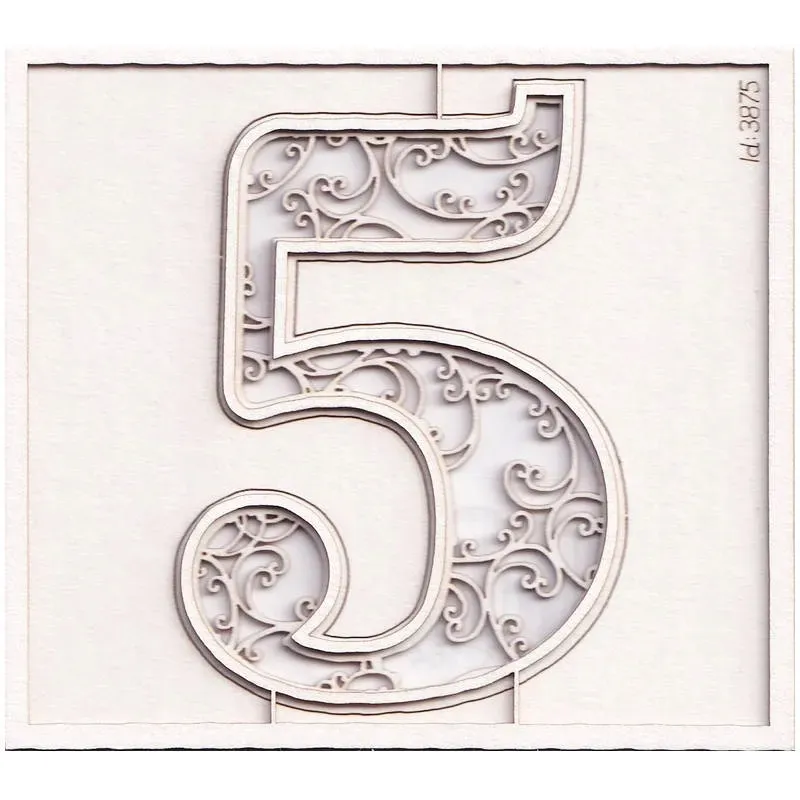 tekturka-monogram-cyfra-5-monograce-7cm
