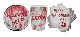 zestaw-halloween-kubki-talerzyki-32szt-halloweenowe-kubeczki-serwetki