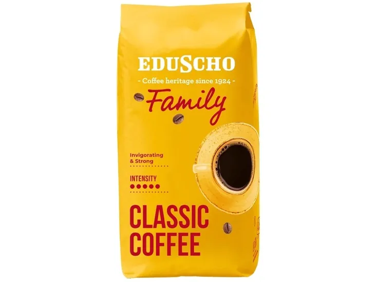 Kawa ziarnista Robusta Eduscho Family Classic 1000 g
