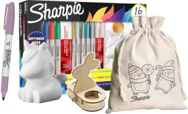 markery-permanentne-sharpie-zestaw-16-markerow-skarbonka-diy