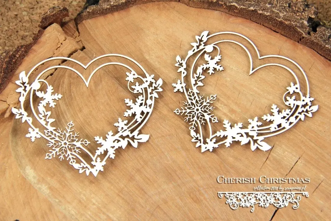 tekturka-scrapki-cherish-christmas-2-serca-stan-nowy