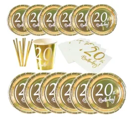 duz-zestaw-20-urodzin-kubeczki-talerzyki-zlot