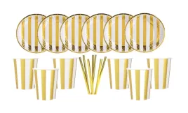 zestaw-urodzinowy-kubeczki-talerzyki-slomki-zlotym