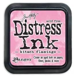 tusz-distress-ink-ranger-tim-holtz-kitsch-flamingo