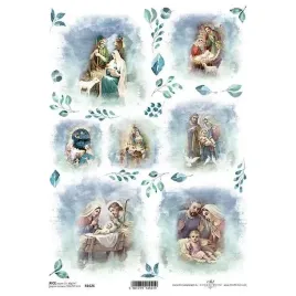 papier-ryzowy-do-decoupage-swieta-rodzina-zlobek