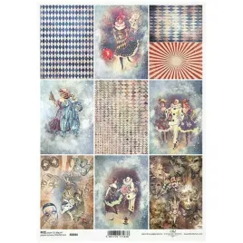 papier-ryzowy-do-decoupage-pierrot-maski-weneckie