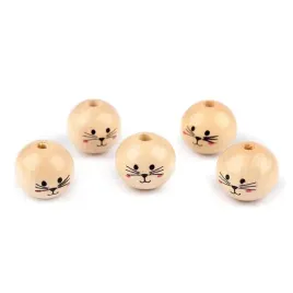 koraliki-drewniane-buzka-zwierzatka-20mm-5szt