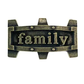 ozdoba-metalowa-galwanizowana-ramka-family