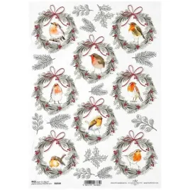 papier-ryzowy-do-decoupage-a4-wianki-swiateczne-ptaki