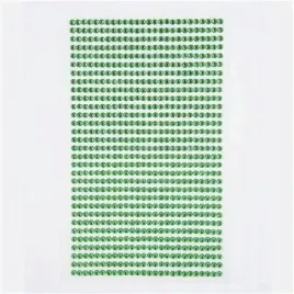 krysztalki-samoprzylepne-3mm-806szt-zielone